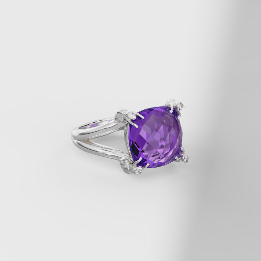 The Classic Cat Prong Ring