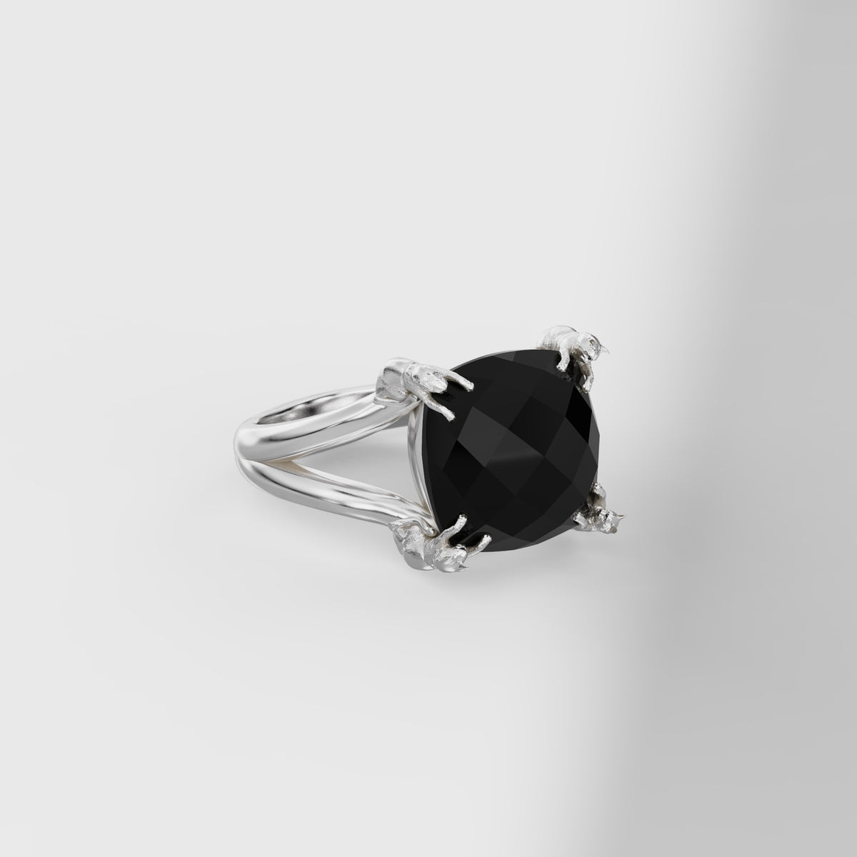 The Classic Cat Prong Ring