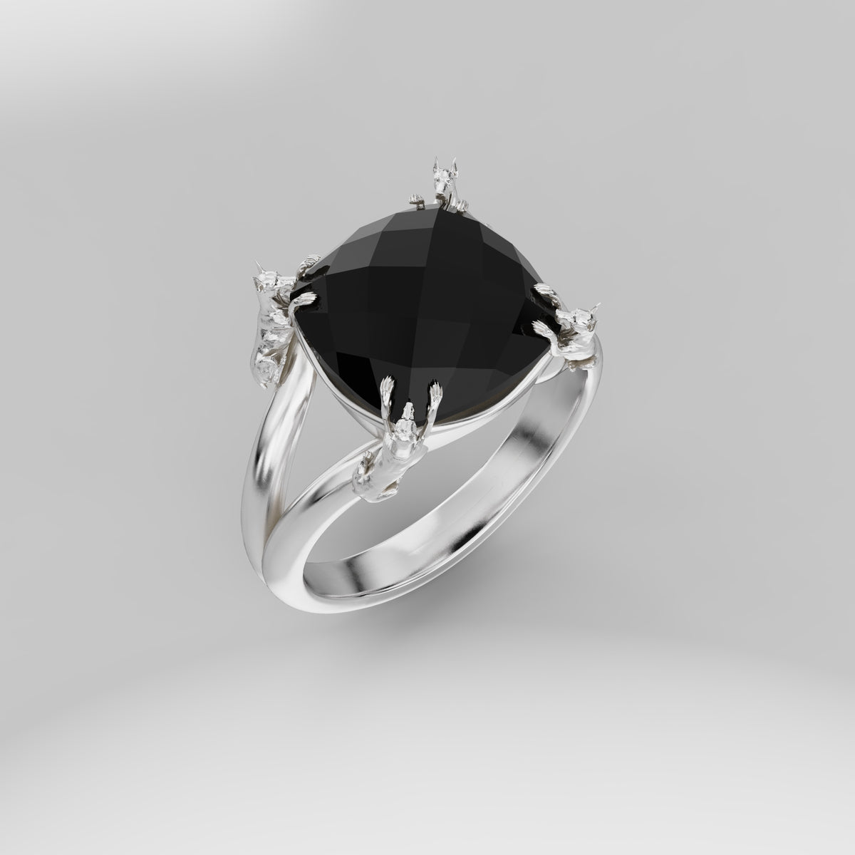 The Classic Dog Prong Ring (Choose your breed)
